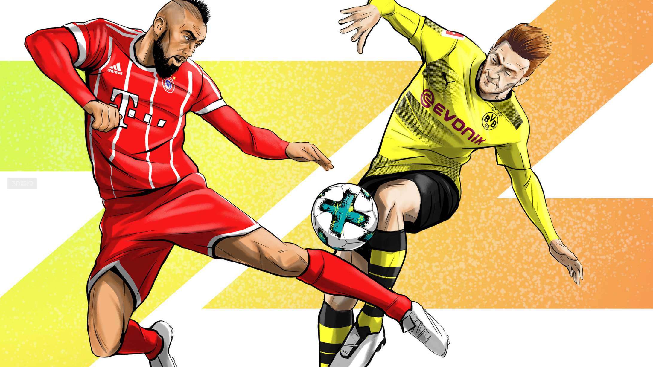 红队与蓝队在场上展开激烈对决