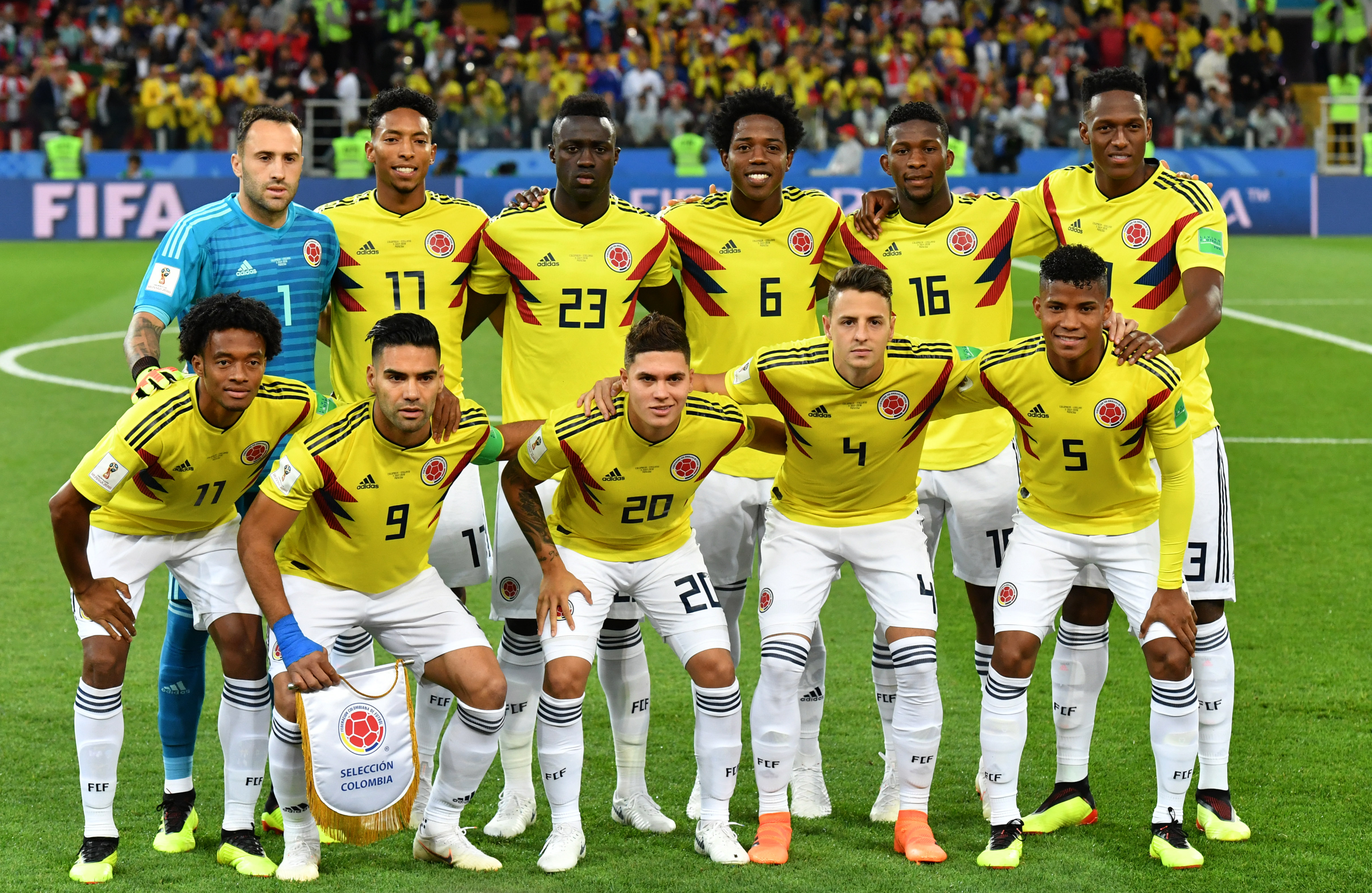 哥伦比亚队举行集训备战比赛