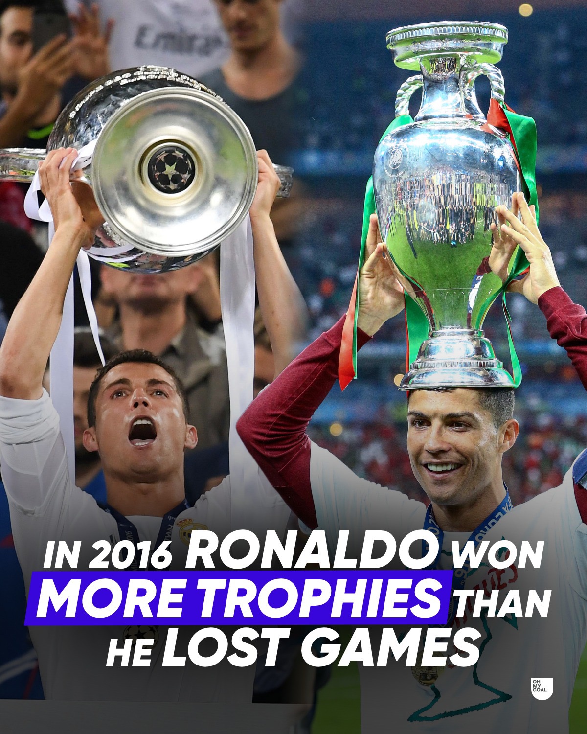 加拿大完胜里昂，C罗打破历史纪录